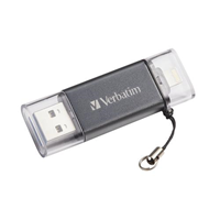 Verbatim Dual USB to Lightning 16GB Flash Drive