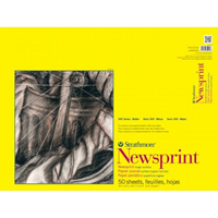 Newsprint Paper Pads 300 Series, Rough, 18" x 24"