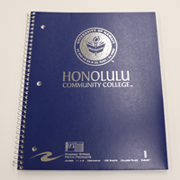 UH 1-Subject Seal Logo Notebook