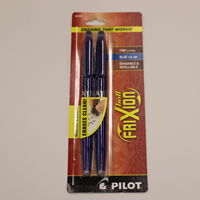 Pilot FriXion Point Erasable Gel Pen .7 Fine 2pk