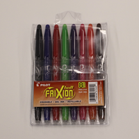 Pilot FriXion Point Erasable Gel Pen .7 Fine 8pk