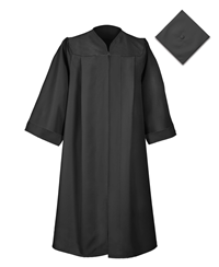 XL Cap, Gown and Tassel Set-(ONLY RECOMMENDED for customers who are more than 250 lbs or more than 300 lbs and taller than 6'1"-