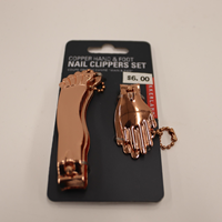 Kikkerland Hand/Foot Copper Clippers