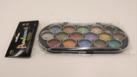 Watercolor Paint Palette Set 16pc