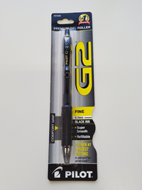 Pilot G2 Retractable Gel Ink Pen .7 Fine Black