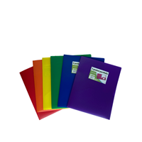 2 Pocket Plastic Portfolio