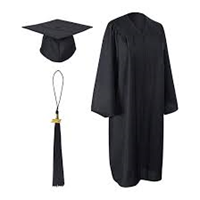 Bachelor Gown Set