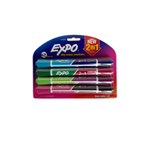 Expo Dry Erase Markers Dual 4PK