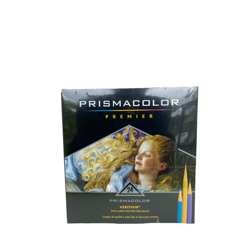 Premier Verithin Colored Pencils Ultra Fine Point 24-Count,Assorted 