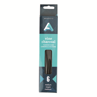 Charcoal Vine Medium (6 pack)