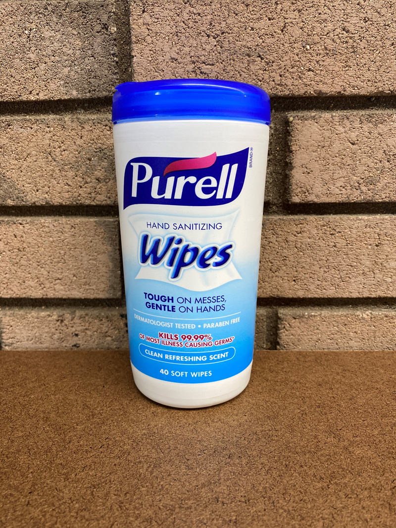 Wipes: Purell 40 Count (SKU 14600395241)