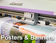 Print Shop Posters and Banners