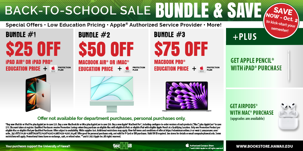 Welcome | University of Hawai'i Manoa Bookstore