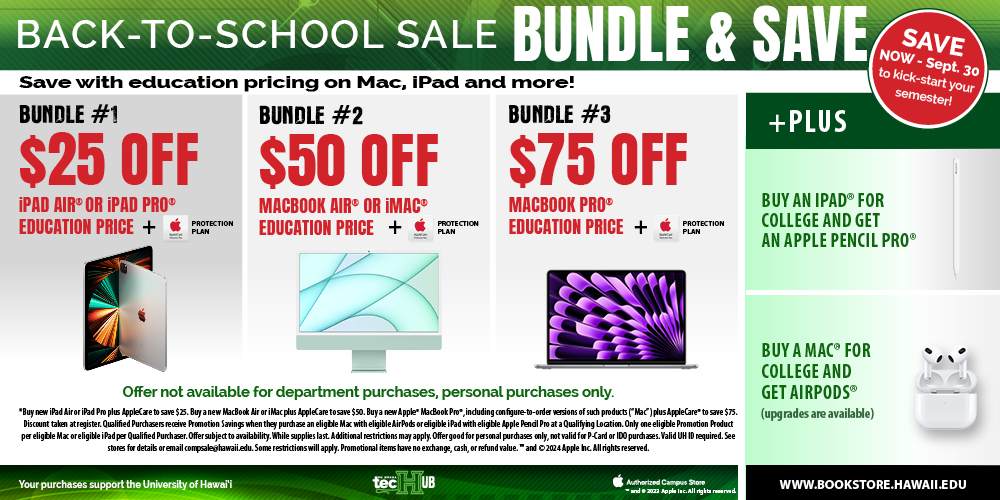 Apple Back-To-School Sale Fall 2024