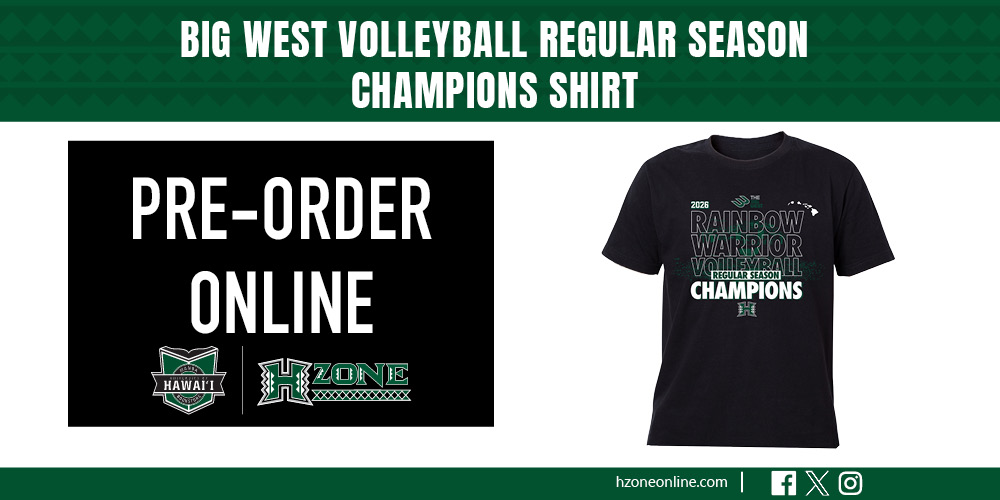 2026 Men's Volleyball Big West Regular Season Champions Shirt Pre-Order