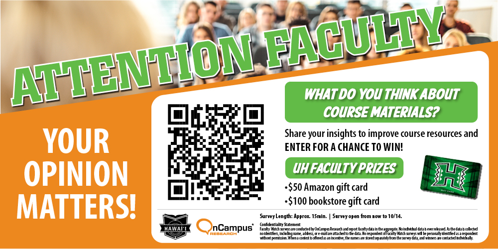 Faculty Watch Survey