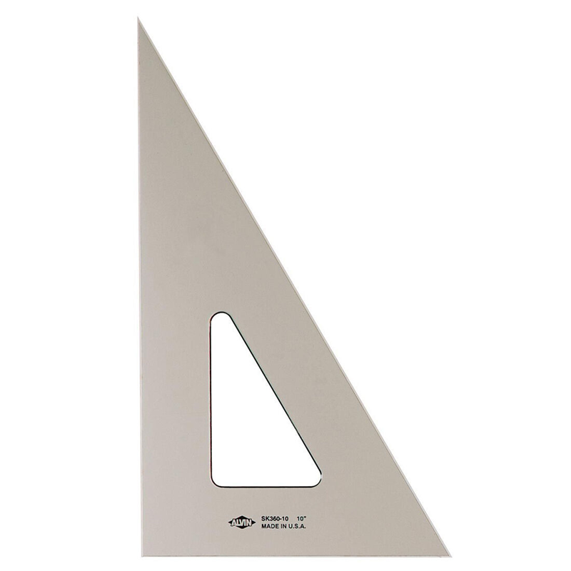 Alvin 8" Smoke-Tint Triangle (SKU 11499237181)