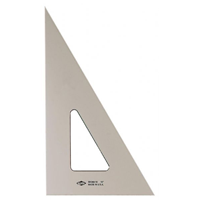 Alvin 10" Smoke-Tint Triangle