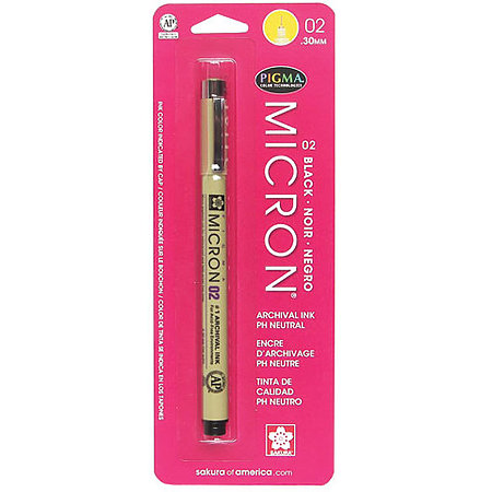 Pen Micron 02, Carded (SKU 11516132133)
