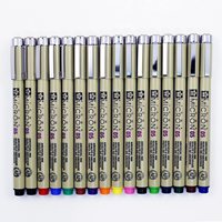 Sakura 16-Piece Pigma Micron 05 Assorted Colors Cube Collection Ink Pen Set