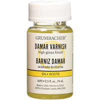 Grumbacher Damar Varnish, 2.5 oz.