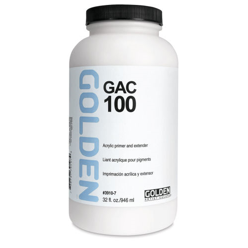Golden GAC 100 Universal Acrylic Polymer, 32 oz. (SKU 11559276162)