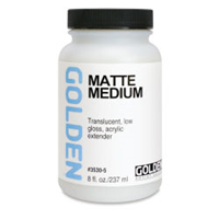 Golden Matte Medium, 8 oz.