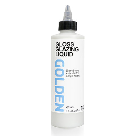 Golden Acrylic Glazing Liquid, Gloss, 8 oz. (SKU 11559795162)