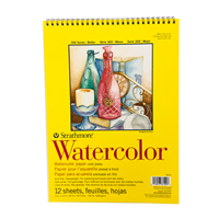 Watercolor Paper Pad 300 Series, Spiral-Bound, 9" x 12"