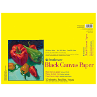 Canvas Black Paper Pad 300 Series, 12" x 16"