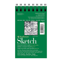 Sketch Paper Pads 400 Series Recycled, 3" x 5"