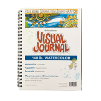Visual Journal Watercolor Pad 9x12 140lb. (22 sheets)