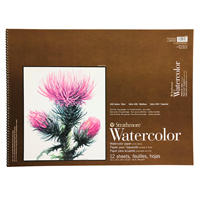 Watercolor Paper Pad 400 Series, Spiral-Bound Pads, 18" x 24"
