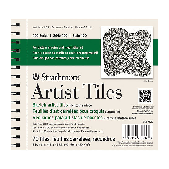Artist Tiles Sketchbook 6" x 6" (SKU 11560821153)