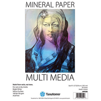 Mineral Paper Multi-Media Pad,12" x 9"
