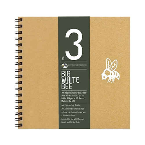 Big White Bee Volume 3 Charcoal Pad 9" x 9" (SKU 11562948153)