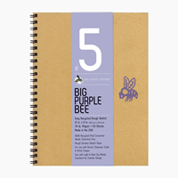 Big Purple Bee Volume 5 Gray Tone Pad 9" x 12"