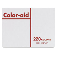 Paper Color-aid Set 4.5 x 6