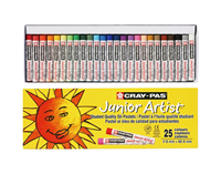 Cray-Pas Junior Artist Oil Pastels, 25-Color Set