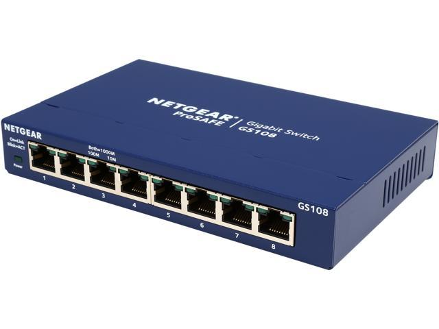 Netgear 8-Port ProSafe Ethernet Switch (SKU 12374472307)