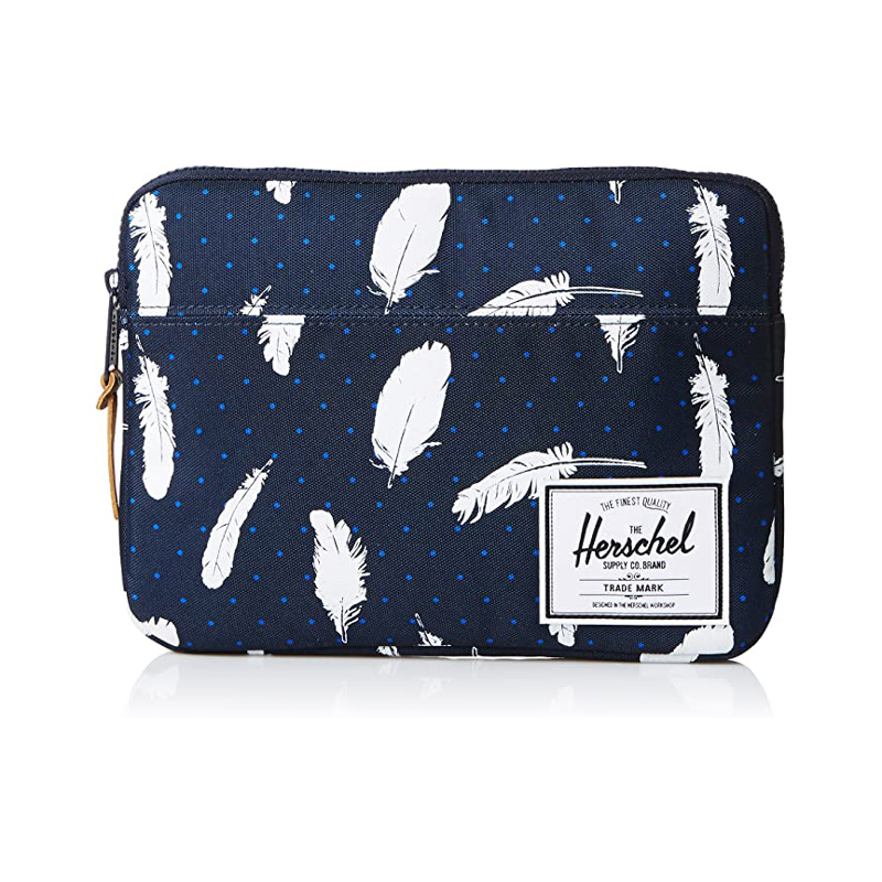 Herschel Anchor Sleeve for MacBook/iPad, Raven Crosshatch, iPad