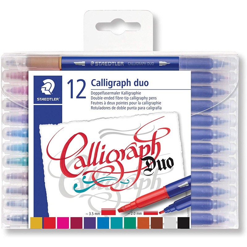 Calligraphy Duo Double-Ended MARKERS(12)