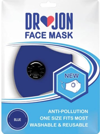 Assorted Valved Face Mask w/ Pocket