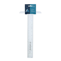 Ruler T-Square Clear 12"