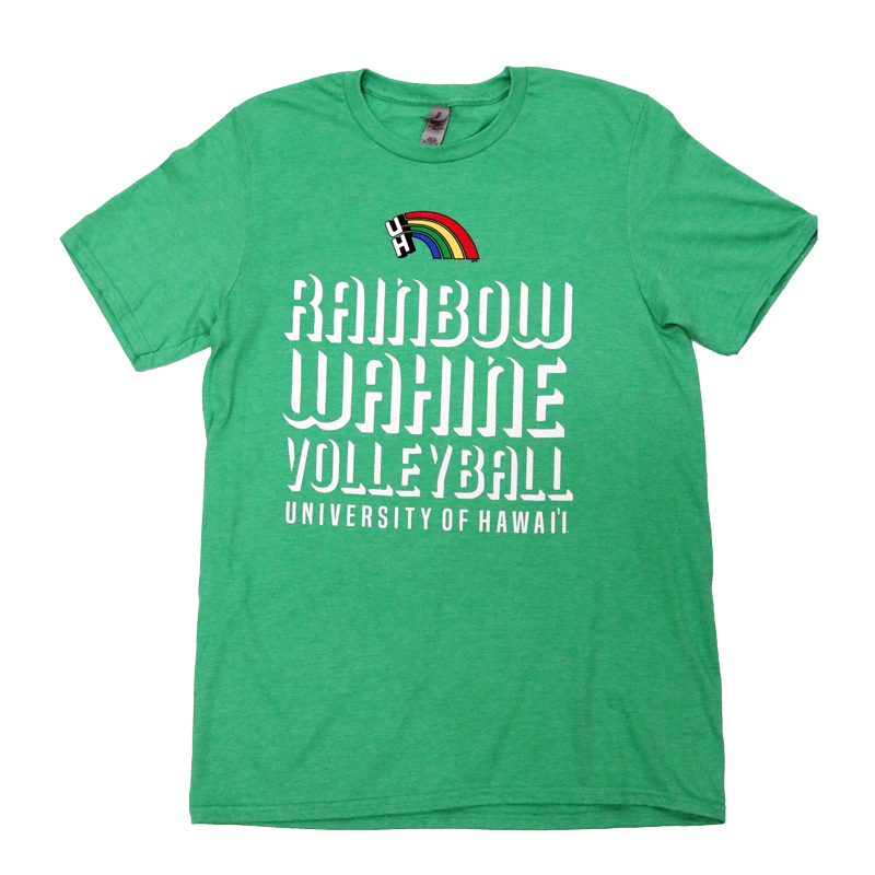 Rainbow Wahine Volleyball Soft Tee (SKU 147133853)