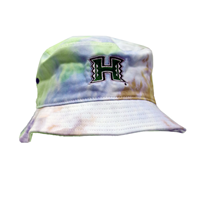 Women's H Logo Tie-Dye Bucket Hat