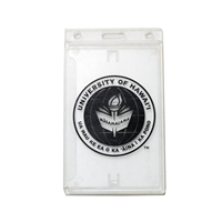 ID Holder - Vertical UH Seal Clear