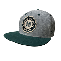 Zephyr H Logo Re-Seal Snapback Flatbill Hat