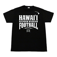 Hawai'i Football 2022 Rainbow Warrior Shirt