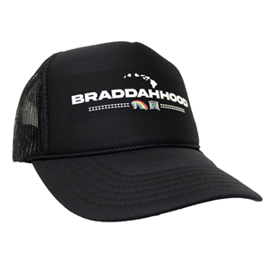Braddahhood Logo Trucker Adjustable Hat